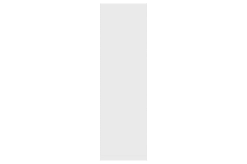 Vägghyllor 2 st vit 50x15x50 cm spånskiva - Vit - Förvaring - Hylla - Vägghylla