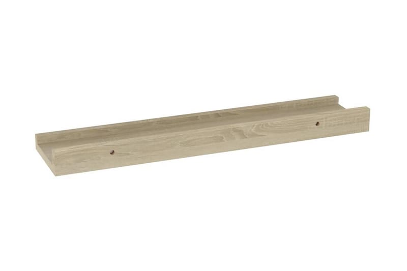 Vägghyllor 4 st sonoma-ek 40x9x3 cm - Ek - Förvaring - Hylla - Vägghylla
