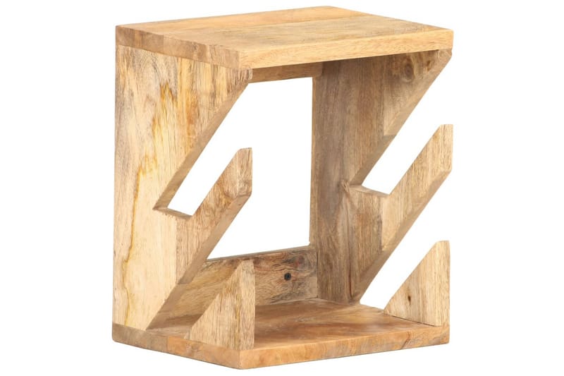 Väggmonterad skateboardhållare 25x20x30 cm massivt mangoträ - Brun - Förvaring - Hylla - Vägghylla