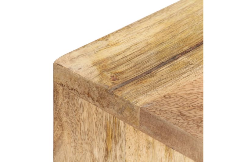Väggmonterad skateboardhållare 25x20x30 cm massivt mangoträ - Brun - Förvaring - Hylla - Vägghylla