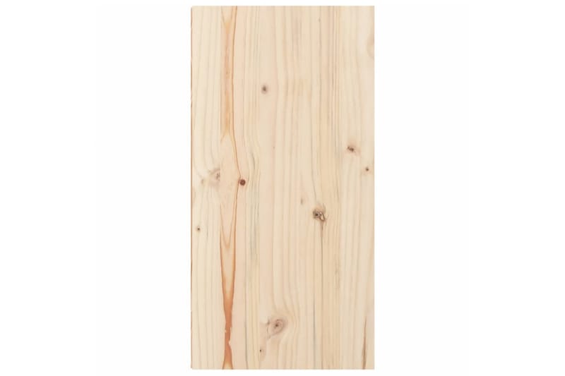 Väggskåp 2 st 30x30x60 cm massiv furu - Brun - Förvaring - Hylla - Vägghylla