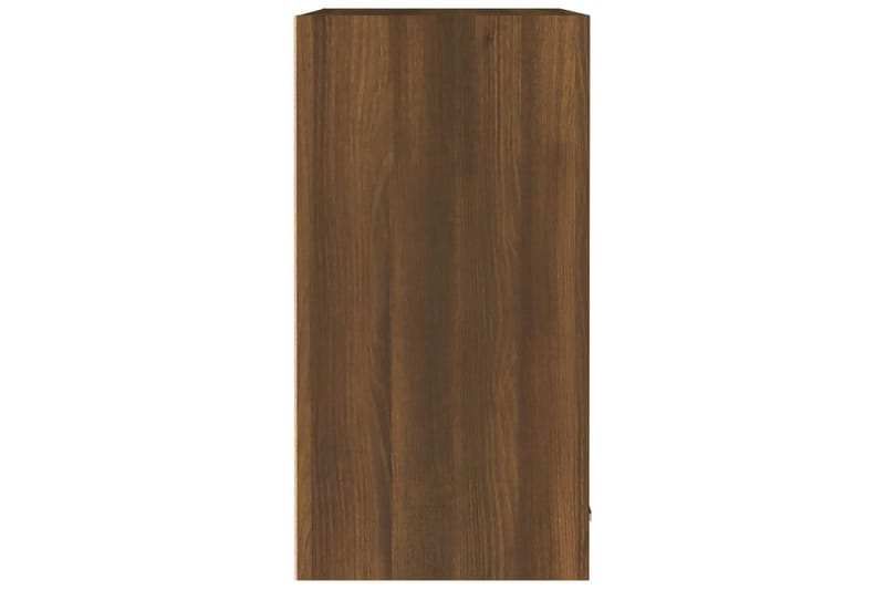 Väggskåp brun ek 60x31x60 cm konstruerat trä - Brun - Vägghylla