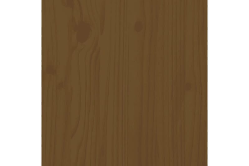 Väggskåp honungsbrun 100x30x35 cm massiv furu - Honung - Vägghylla