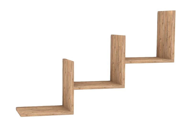 Vandellen Vägghylla 90 cm - Valnöt - Förvaring - Hylla - Vägghylla