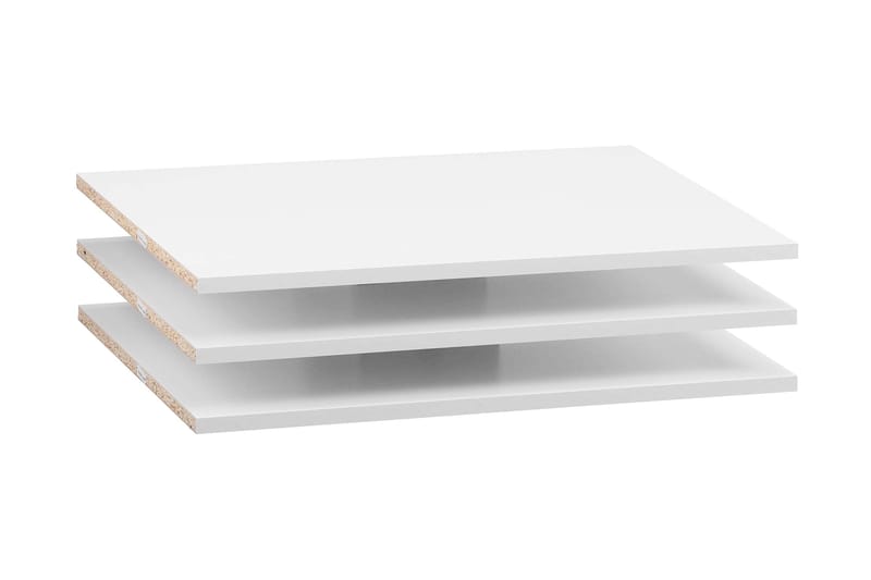 Verona Hyllor 60 cm 3-pack - Vit - Vägghylla