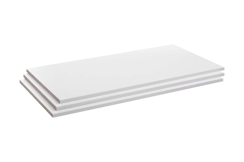 Verona Hyllor 89 cm 3-pack - Vit - Förvaring - Hylla - Vägghylla