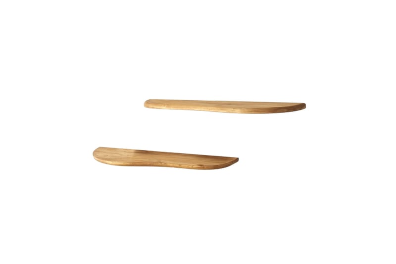 Wavy Vägghylla 100 cm - Ek - Förvaring - Hylla - Vägghylla