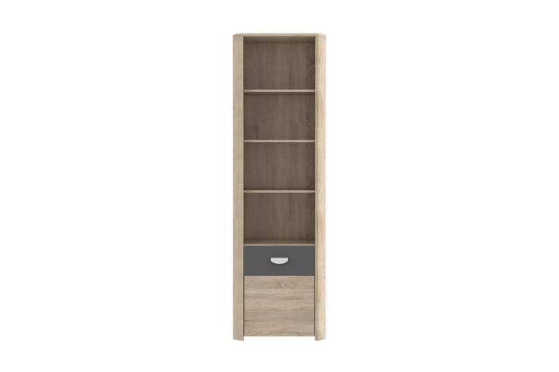Yazmene Förvaringshylla 59x194 cm - Brun - Förvaring - Hylla - Vägghylla