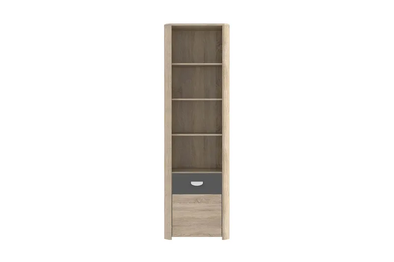 Yazmene Förvaringshylla 59x194 cm - Brun - Förvaring - Hylla - Bokhylla