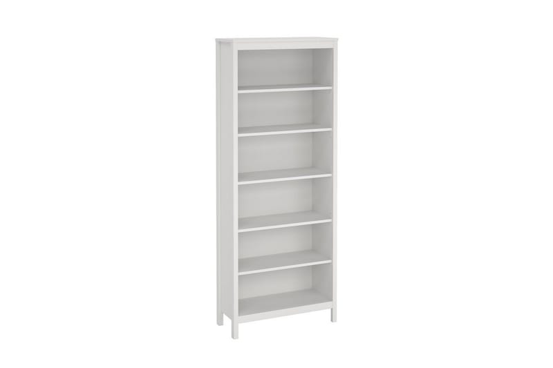 Vallvidera Bokhylla 78 cm - Vit - Förvaring - Hylla - Bokhylla