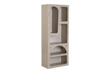 Wenus Bokhylla 60 cm - Travertine/Sandsten - Förvaring - Hylla - Bokhylla