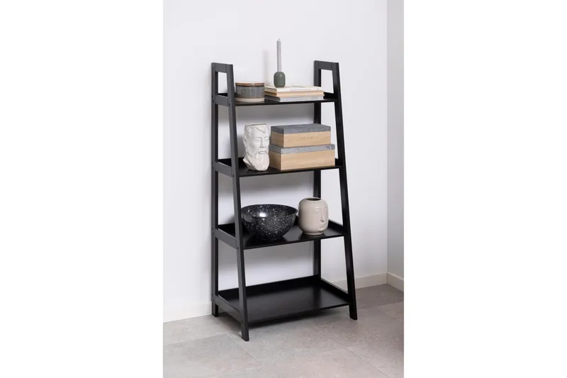 Wilele Bokhylla 63 cm i Målat Trä - Svart - Förvaring - Hylla - Bokhylla