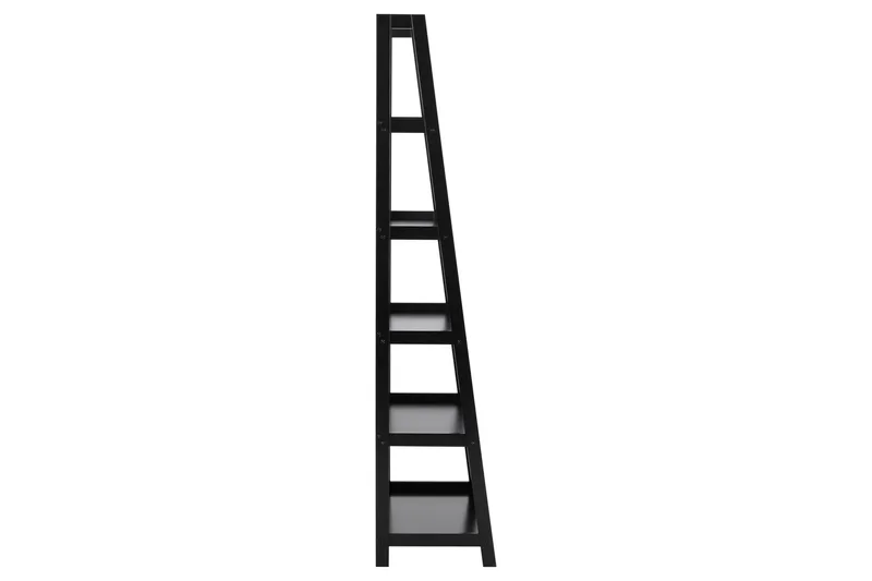 Wilele Bokhylla 63 cm i Målat Trä - Svart - Förvaring - Hylla - Bokhylla