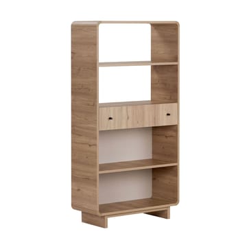 Zavio Bokhylla 78x153x34 cm - Ek - Förvaring - Hylla - Bokhylla