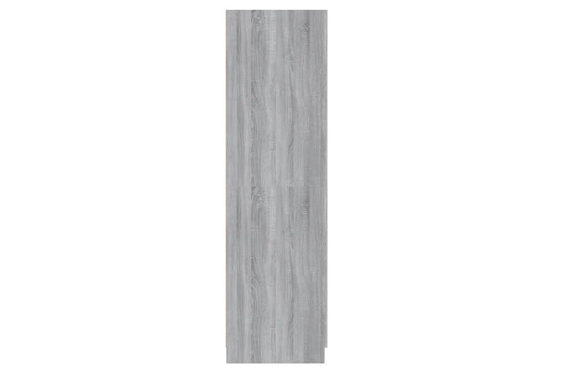beBasic Klädhängare grå sonoma 80x52x180 cm konstruerat trä - Grey - Klädhängare