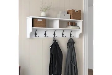 Caraway Kroklist 22x120 cm - Vit - Förvaring - Klädförvaring - Klädhängare