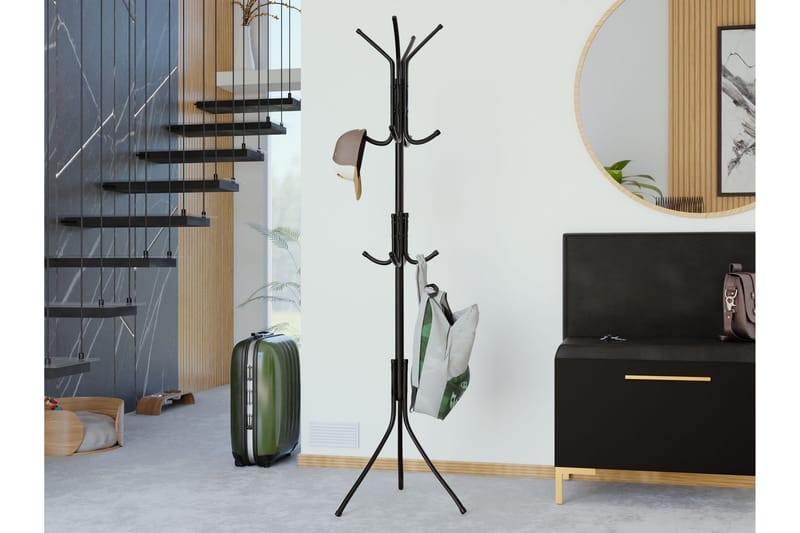 Faircrest Klädhängare - Svart - Förvaring - Klädförvaring - Klädhängare