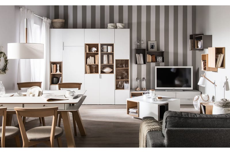 4You Garderob Vit - VOX - Förvaring - Klädförvaring - Garderob & garderobssystem - Klädskåp & fristående garderob