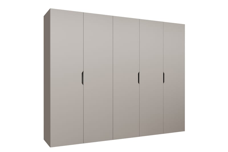 Abano Garderob 52x202 cm - Beige - Förvaring - Klädförvaring - Garderob & garderobssystem