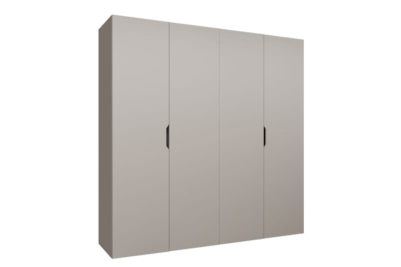 Abano Garderob 52x202 cm - Brun - Förvaring - Klädförvaring - Garderob & garderobssystem