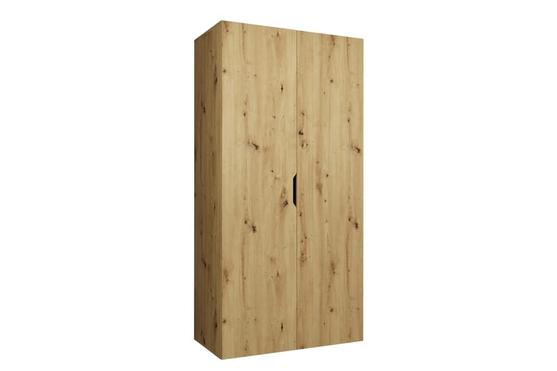 Abano Garderob 52x202 cm - Brun - Förvaring - Klädförvaring - Garderob & garderobssystem