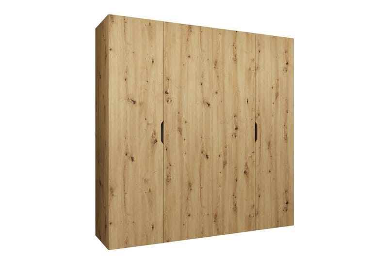 Abano Garderob 52x202 cm - Brun - Förvaring - Klädförvaring - Garderob & garderobssystem