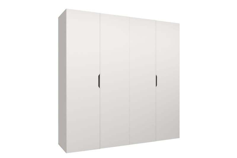 Abano Garderob 52x202 cm - Vit - Förvaring - Klädförvaring - Garderob & garderobssystem