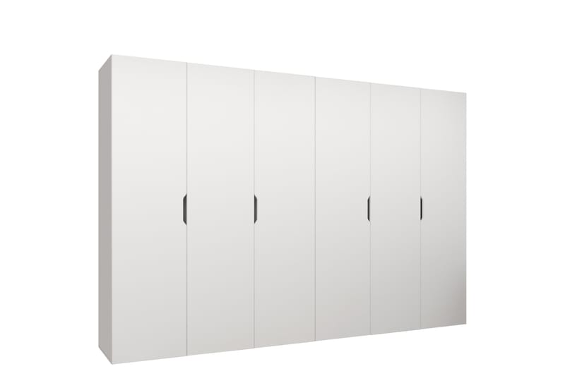 Abano Garderob 52x202 cm - Vit - Förvaring - Klädförvaring - Garderob & garderobssystem