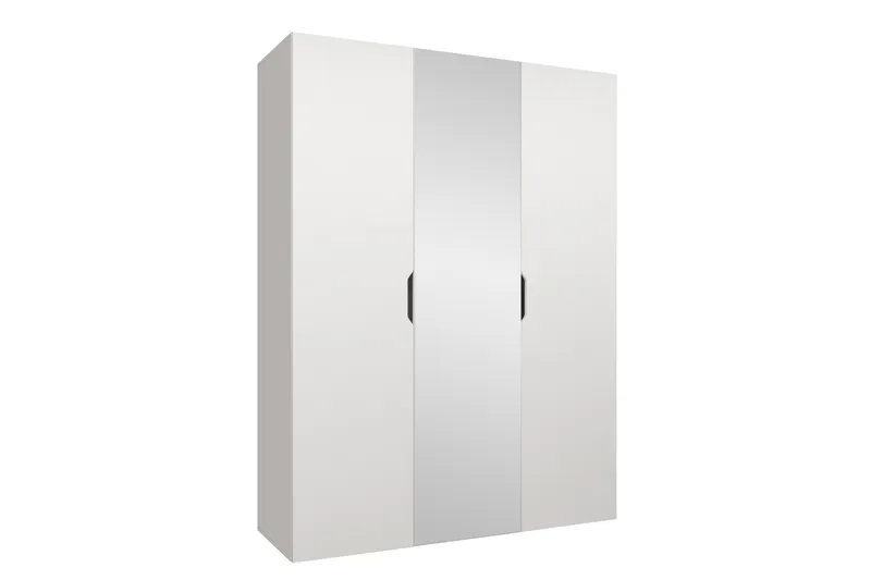 Abano Garderob m. Spegel 52x202 cm, Vit