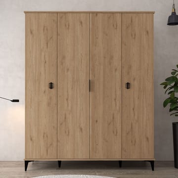 Addeva Garderob 164x200x52 cm - Sapphire Oak - Förvaring - Klädförvaring - Garderob & garderobssystem - Klädskåp & fristående garderob