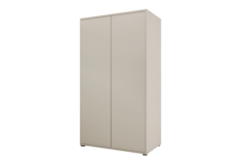 Agawal Garderob 100x178 cm - Beige - Förvaring - Klädförvaring - Garderob & garderobssystem