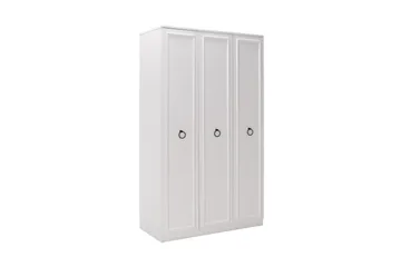Ajra Garderob 103x185 cm Vit - Hanah Home - Förvaring - Klädförvaring - Garderob & garderobssystem