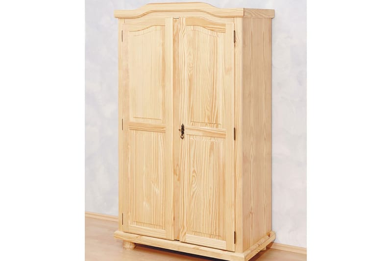 Amalia Garderob 104 cm - Furu - Förvaring - Klädförvaring - Garderob & garderobssystem