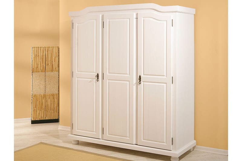 Amalia Garderob 150 cm - Vit - Förvaring - Klädförvaring - Garderob & garderobssystem