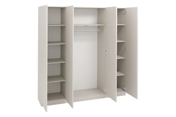 Amelus Garderob 205x220 cm - Brun - Förvaring - Klädförvaring - Garderob & garderobssystem