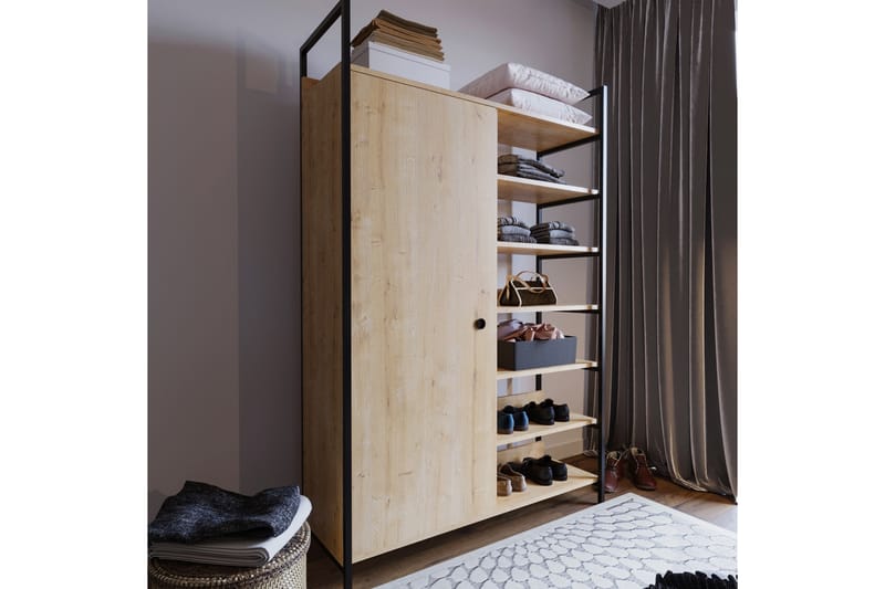 Amerbach Garderob 100x40 cm - Natur - Garderob & garderobssystem