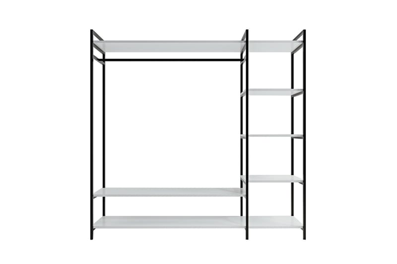 Amerbach Garderob 100x40 cm - Vit - Garderob & garderobssystem