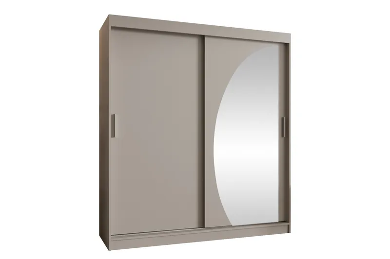 Amira Garderob m. Spegel 180x200 cm, undefined