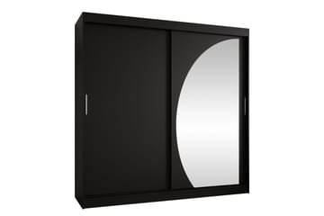 Amira Garderob m. Spegel 200x200 cm