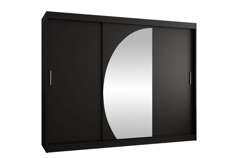 Amira Garderob m. Spegel 250x200 cm - Vit - Förvaring - Klädförvaring - Garderob & garderobssystem