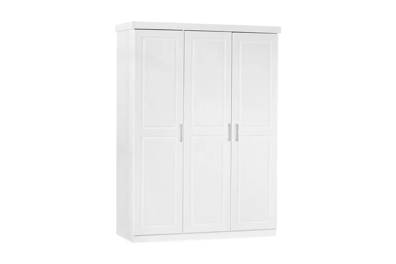 Bailey Garderob 140 cm, Vit