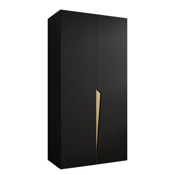 Barile Garderob 100 cm - Svart/guld - Förvaring - Klädförvaring - Garderob & garderobssystem - Klädskåp & fristående garderob