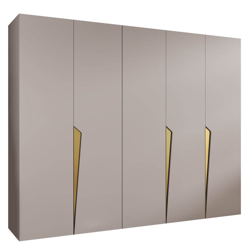 Barile Garderob 250 cm - Cashmere - Förvaring - Klädförvaring - Garderob & garderobssystem - Klädskåp & fristående garderob