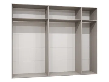Barile Garderob 250 cm - Svart/guld - Förvaring - Klädförvaring - Garderob & garderobssystem - Klädskåp & fristående garderob