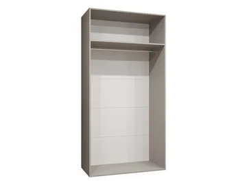 Barile Garderob med spegel 100 cm - Svart/guld - Förvaring - Klädförvaring - Garderob & garderobssystem