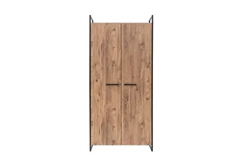 Batler Garderob 52x104 3 Dörrar - Natur - Förvaring - Klädförvaring - Garderob & garderobssystem