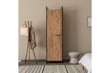 Batler Garderob 52x104 3 Dörrar - Natur - Förvaring - Klädförvaring - Garderob & garderobssystem