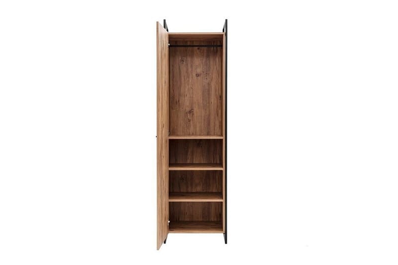 Batler Garderob 52x64 11 Hyllor 1 Dörr - Natur - Förvaring - Klädförvaring - Garderob & garderobssystem