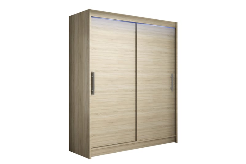 Bay Garderob 150x200 cm - Brun - Förvaring - Klädförvaring - Garderob & garderobssystem