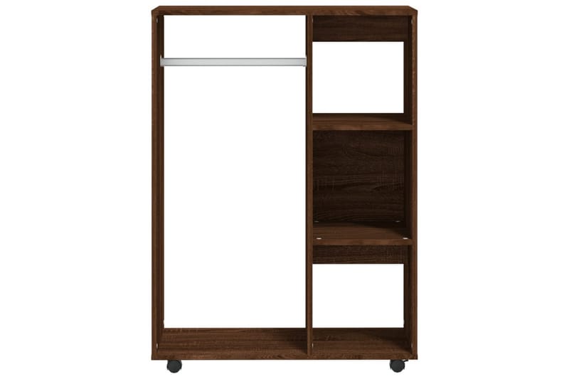 beBasic Garderob brun ek 80x40x110 cm konstruerat trä - Brown - Förvaring - Klädförvaring - Garderob & garderobssystem